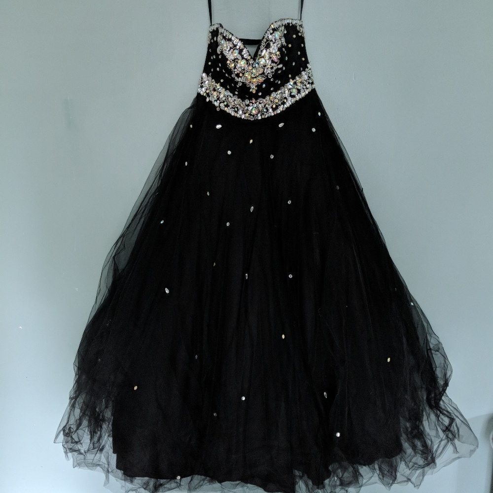 Black Ball Gown
